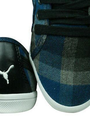 Тёплые женские кеды puma corsica plaid sneakers р.38, оригинал3 фото