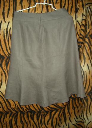 Супер спідниця"sandwich"р. 46,100%льон-85грн.