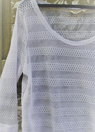 Літній ажурний джемпер l 2