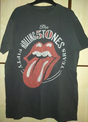 Rolling stones мерч футболка