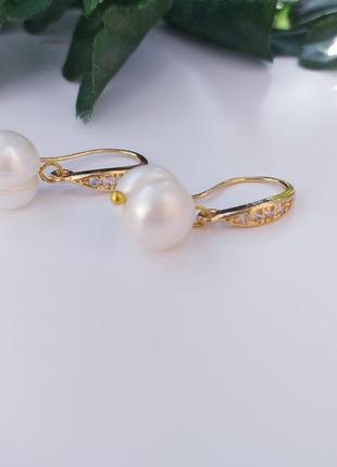 Серьги с жемчуга