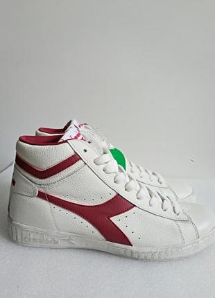 Кожаные кеды кроссовки унисекс diadora италия оригинал6 фото