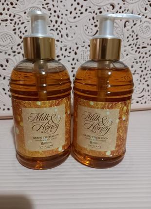 Рідке мило для рук і тіла milk & honey gold оріфлейм код 384211 фото