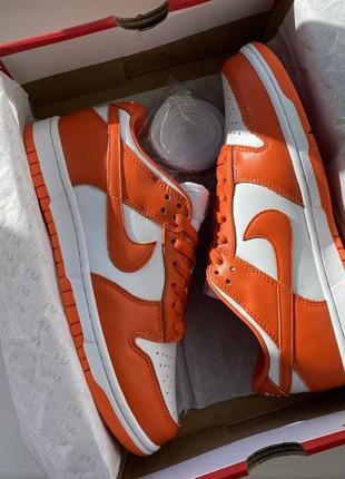 Кроссовки кеды nike dunk low sp syracuse9 фото