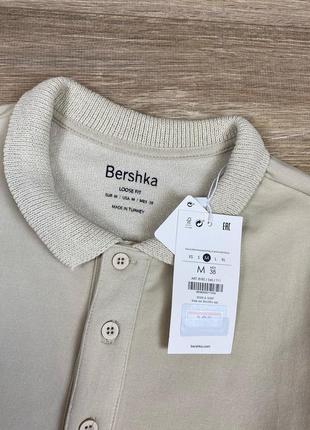 Bershka нова із сайта щільна крута оверсайз кофта світшот поло10 фото