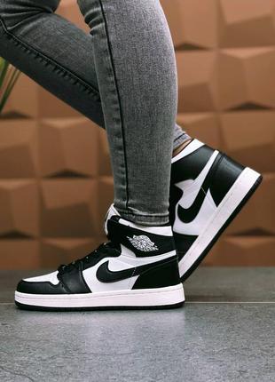 Жіночі кросівки nike air jordan n black/white6 фото