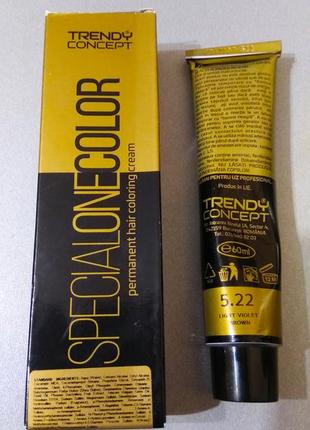 Крем-краска для волос #5. 22 #trendy hair special one color #италия