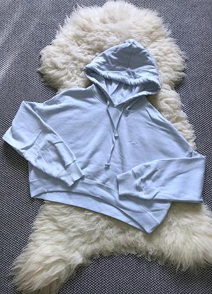 Hollister кофта худі фліс тепле вкорочене манжети