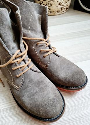 Весенние замшевые ботинки аутентичные tamaris3 фото
