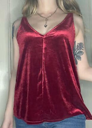 Оксамитова майка топ