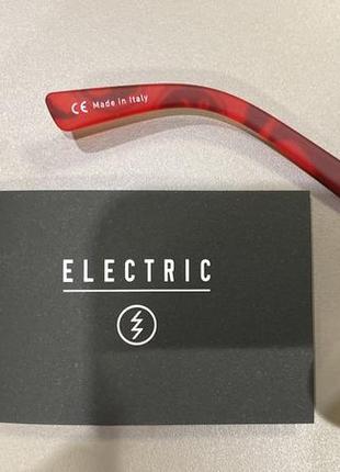 Красные электрические солнцезащитные очки bengal от electric!6 фото