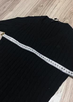Джемпер светр, пуловер з косами гумка по фігурі4 фото