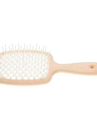 Расческа для волос бежевая Janeke superbrush small