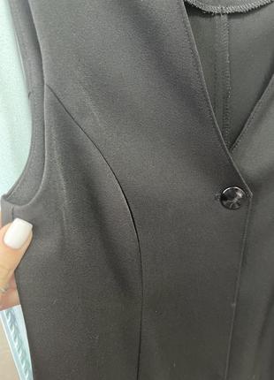 Накидка-пиджак с костюмной ткани в стиле zara4 фото
