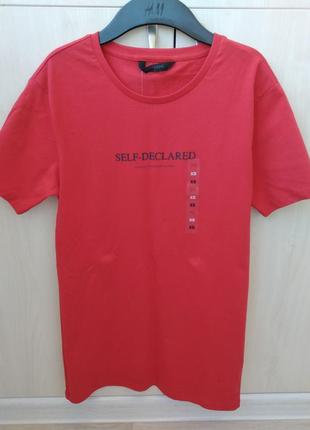 Футболка жіноча, червоного кольору, розмір xs, нова