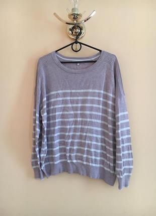 Батал большой размер стильный натуральный свитер свитерок джемпер пуловер кофта кофтинка