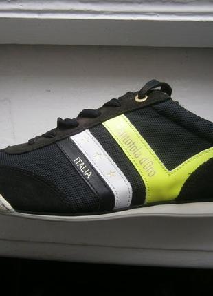 Кеди pantofola d`oro vasto n uomo low black 10211040.25y оригінал натуральна замша