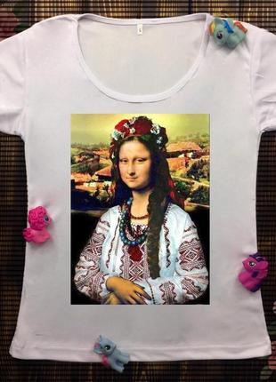 Жіночі футболки з принтом - українка