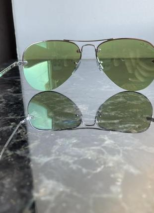 Окуляри ray-ban rb3449 aviator sunglasses практично нові9 фото