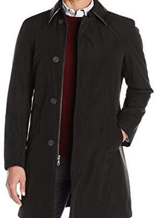 Плащ calvin klein men's marquez slim fit single breasted trenchcoat1 фото