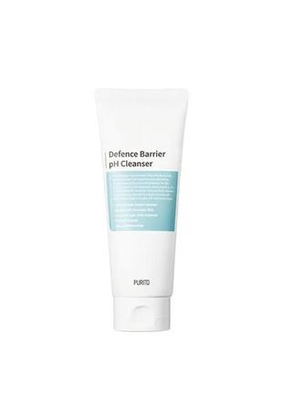 Балансирующий очищающий гель purito defence barrier ph cleanser, 150 мл