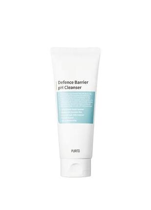 Балансирующий очищающий гель purito defence barrier ph cleanser, 150 мл