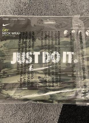 Новий бафф, бандану nike running wrap with dri-fit technology оригінал7 фото