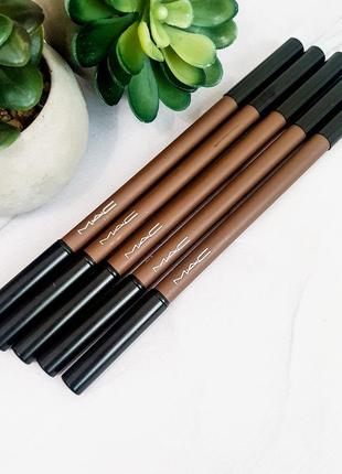 Оригінал олівець для брів m.a.c veluxe brow liner deep dark brunette оригинал карандаш для бровей