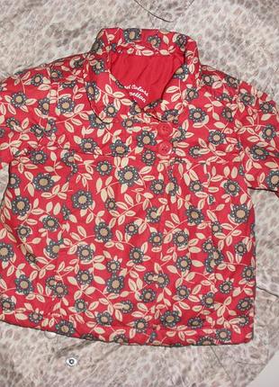 Легкая куртка демисезон плащик benetton для девочки рост 62 см