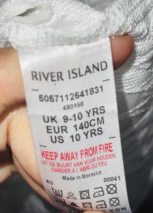 Детское нарядное платье river island платье на девочку дитяче плаття zara4 фото