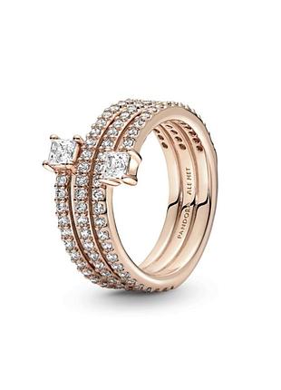 Кільце потрійна спіраль срібло 925 перстень