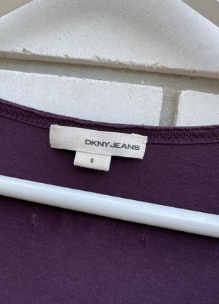 Платье-футболка,туника с воланами,рюшами по низу,люкс бренд,оригинал,dkny5 фото