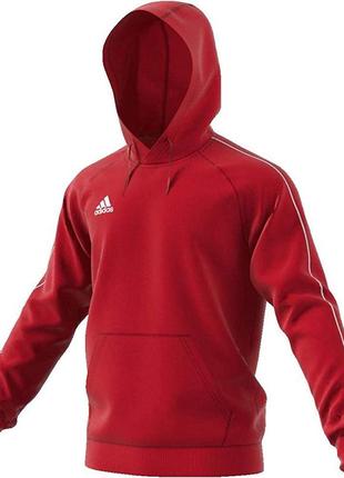 Кофта adidas soccer core 18 hoodie hooded pullover sweatshirt cv3337