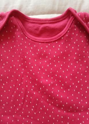 Детский боди футболка на девочку primark 86 см бодик короткий рукав 12-18 мес м лето летний весна2 фото