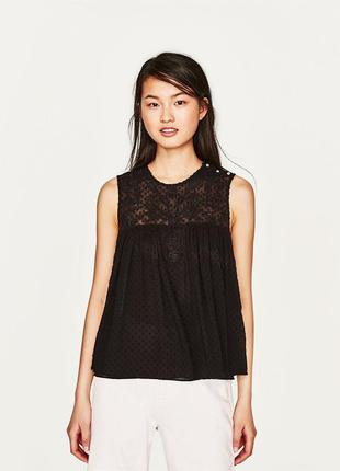 Блуза топ 38/m zara