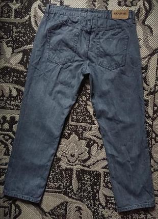 Фирменные английские легкие демисезонные хлопчатобумажные джинсы maine (debenhams),размер 34 s.2 фото