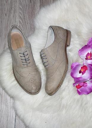 Кожаные броги pier one! производство индия! 39 р.