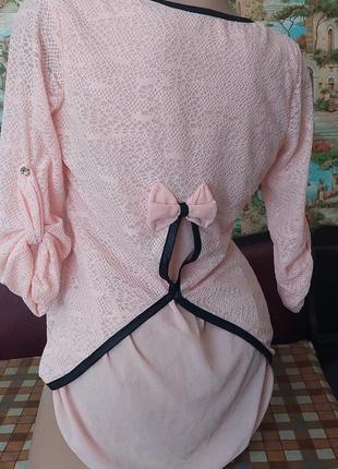 Блуза блузка туника кофта нарядная 42-44 размер1 фото