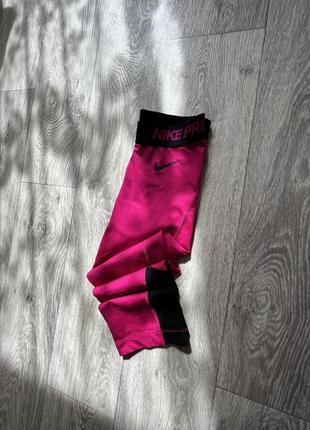 Короткие лосины  nike pro