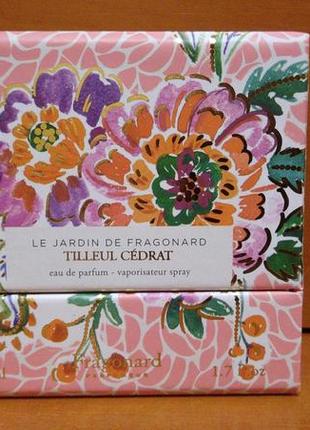 Tilleul cédrat fragonard 50ml