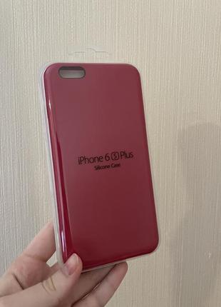 Силіконовий чохол на iphone 6s plus