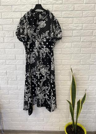 Продам красивое платье в миди длине dorothy perkins