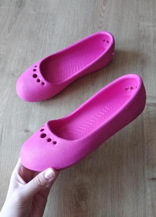 Детские балетки crocs , оригинал, р.4 (33-34).