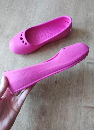Детские балетки crocs , оригинал, р.4 (33-34).2 фото
