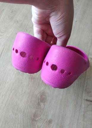 Детские балетки crocs , оригинал, р.4 (33-34).5 фото