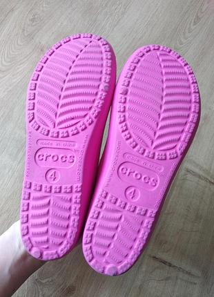 Детские балетки crocs , оригинал, р.4 (33-34).6 фото