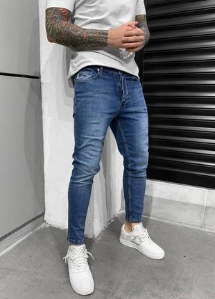 Джинси чоловічі рвані сині туреччина / джинси чоловічі штани штани рвані сині турречина4 фото