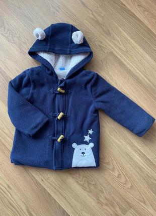 Флісова демісезонна куртка для хлопчика