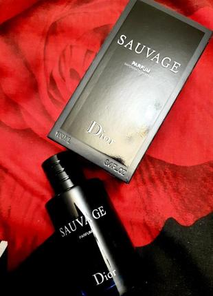 Cristian dior sauvage parfum оригінал саваж парфум