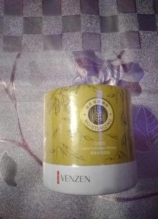 Крем для лица venzen oats moisturizing cream с экстрактом овса 70 g (в картонном футляре)2 фото